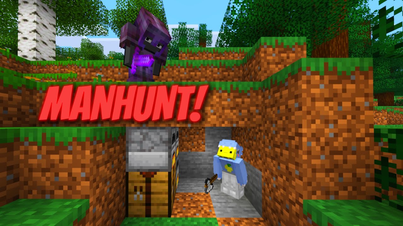 Minecraft Speedrunner VS 1 Full Netherite Hunter !🔥