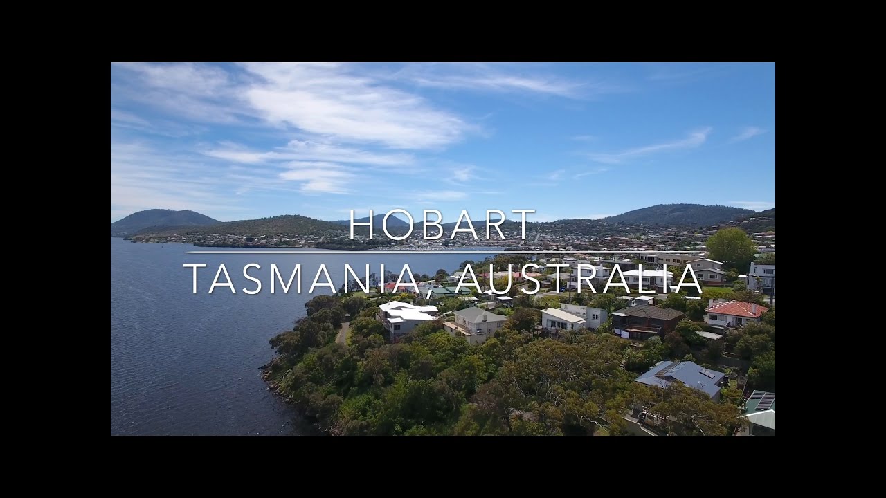 Our World by Drone in 4K - Hobart, Tasmania, Australia