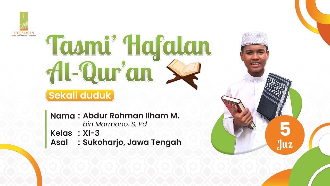 Tasmi' Hafalan Al-Qur'an 20 Juz Sekali Duduk