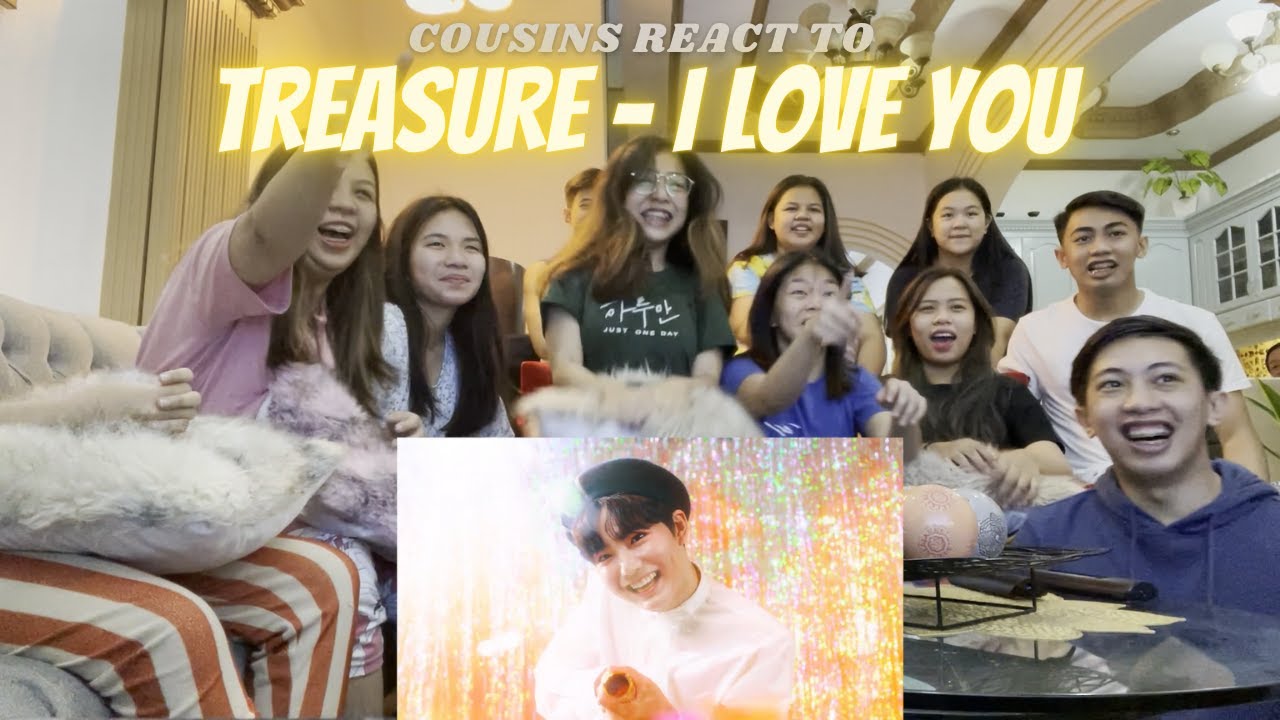 COUSINS REACT TO TREASURE - ‘사랑해 (I LOVE YOU)’ MV