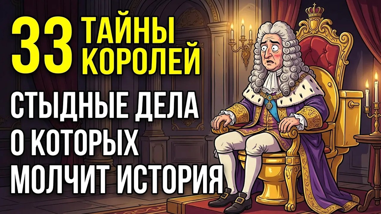 33 тайны королей: Стыдные дела о которых МОЛЧИТ история