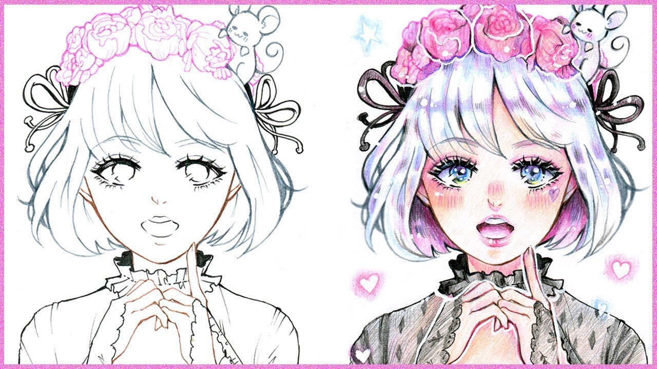 ใครว่าสีไม้ถูกๆใช้ไม่ได้ !?【สอนวาดรูป】