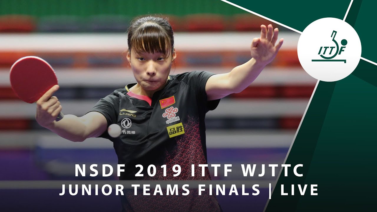 Day 4 Team Finals | 2019 ITTF World Junior Table Tennis Championships - Table 1