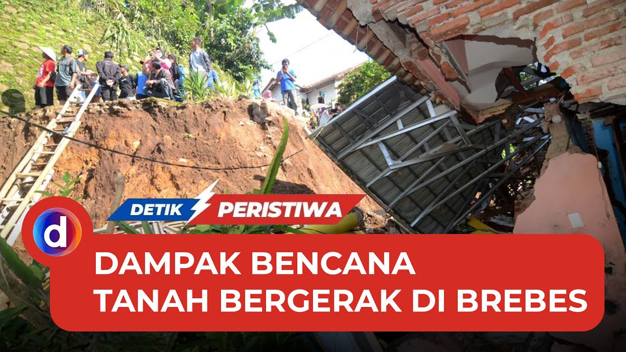 Parahnya Bencana Tanah Bergerak di Sirampog Brebes, 112 Rumah Rusak