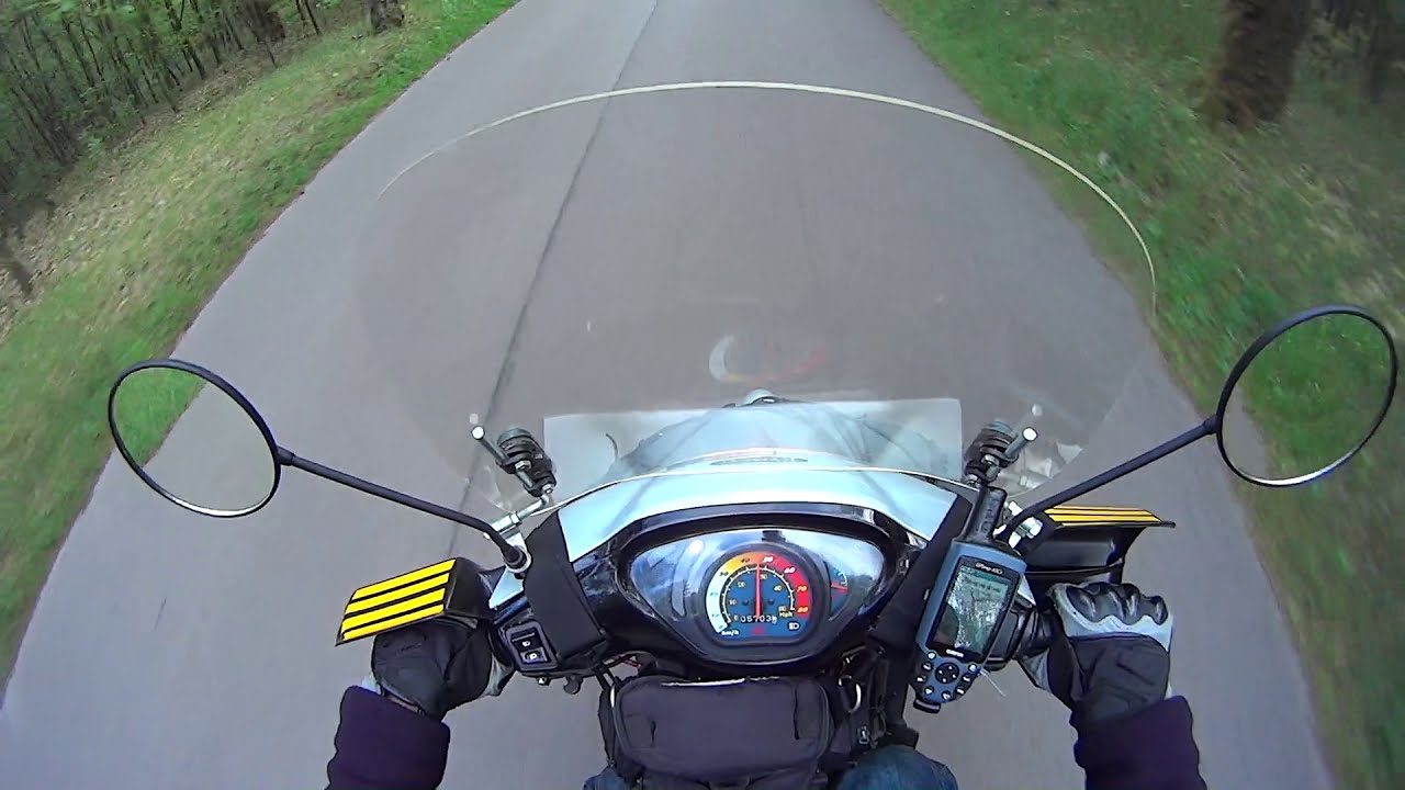 1858 km motorowerem po Polsce. Kymco Active 50