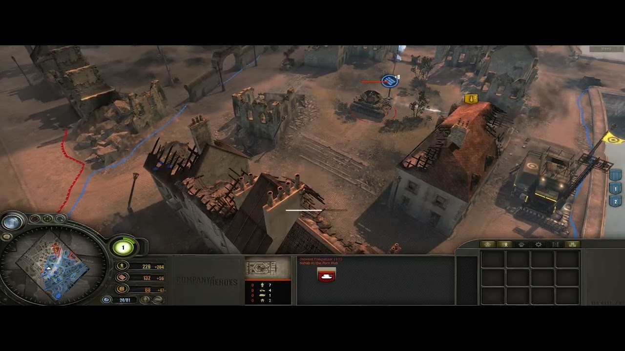 Company of Heroes «Взлом карты» (с комментариями)