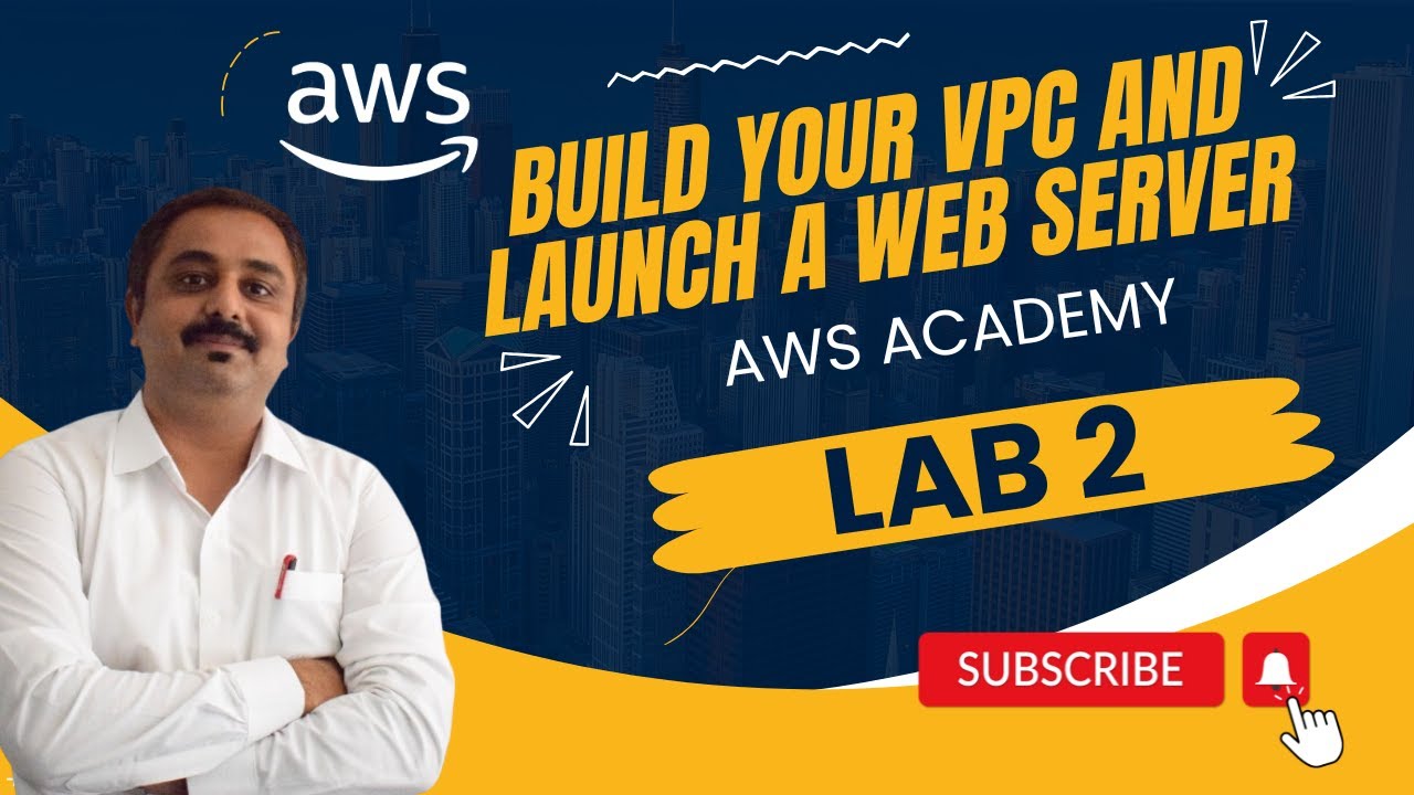 Lab 2 Build your VPC and Launch a Web Server|Module5 Networking & Content Delivery|cloud foundations