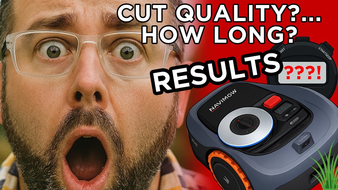 Segway Navimow i105 / i110: Real Cut Test & Mow Time Reveal!