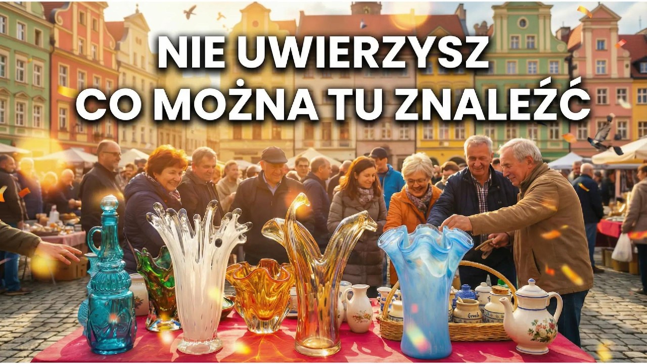 GieŁDA StaROCI W ŚWIDNICY &ndash; NIE UWIERZYSZ, CO MOŻNA TU ZNALEŹĆ! #pchlitarg #starocie #vintage