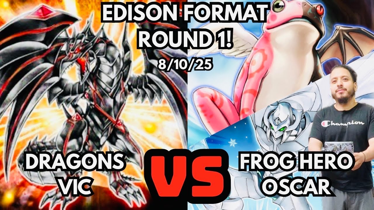 Edison Format Round 1: Dragons Vs Frog Hero!