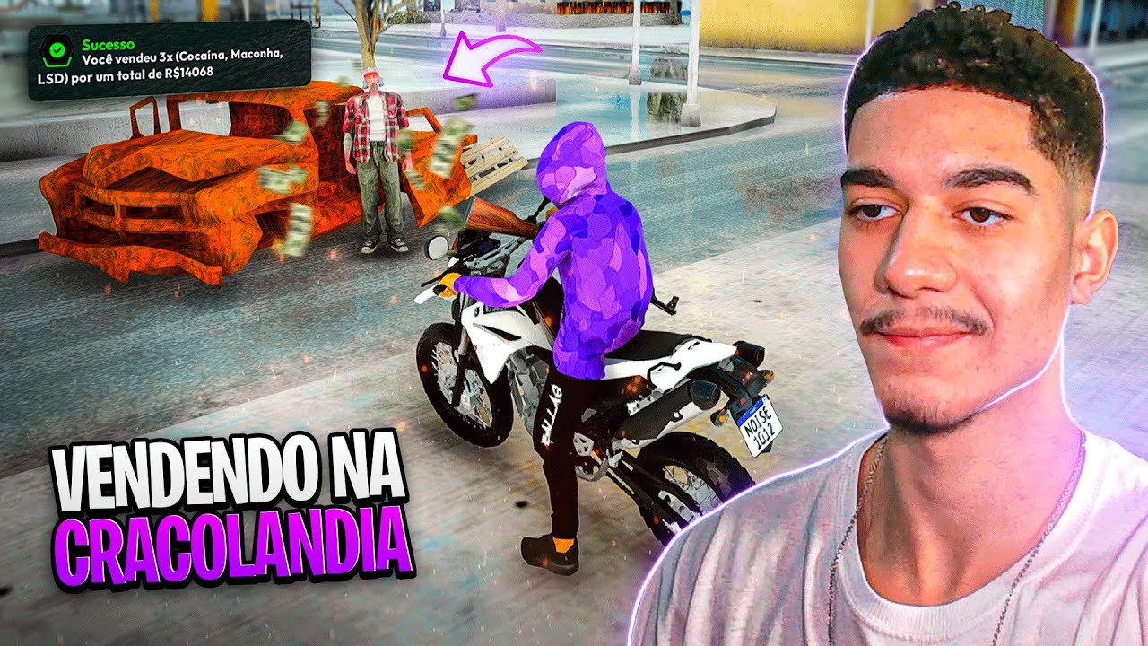 Um dia jogando no NOISE RP! fazendo VENDA de drogas ILEGAL! *150 jogadores* - GTA MTA RP