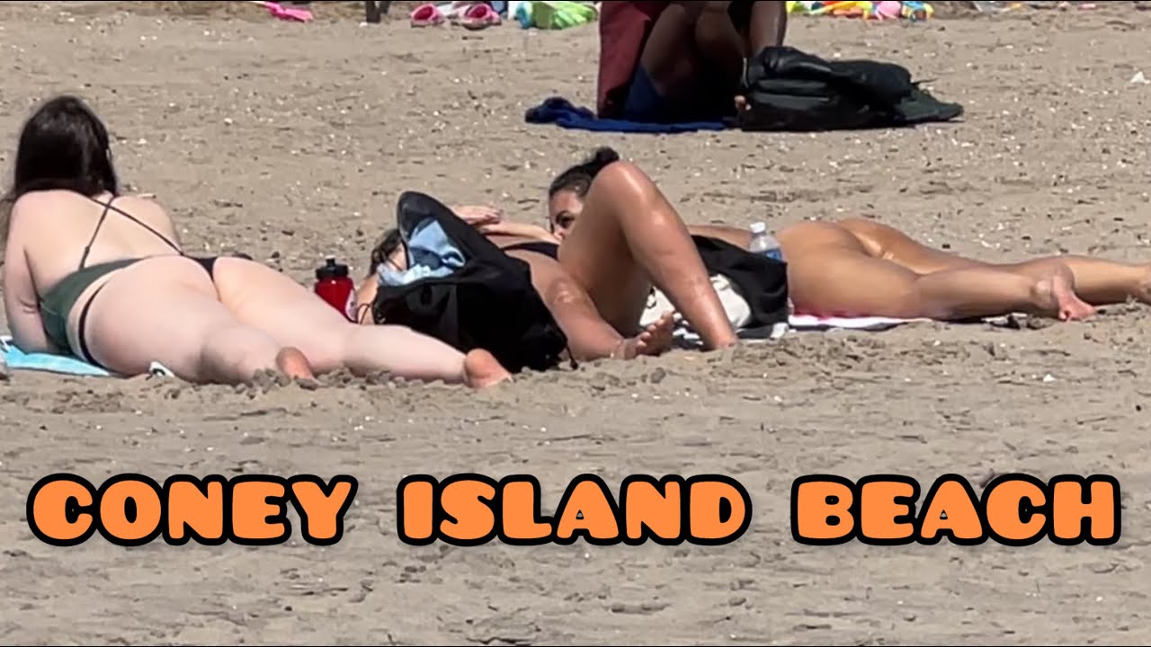 Coney Island Beach Walk Tour [4K] #coneyislandbeach #beachwalktour