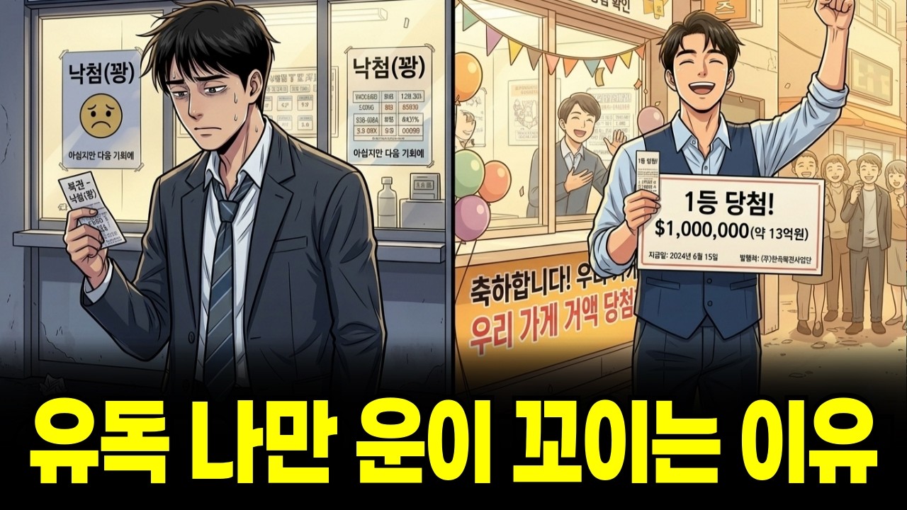 운 좋은 사람들은 절대 하지 않는 1가지 생각 (운명을 바꾸는 뇌과학적 비밀) | 심리학 설계자