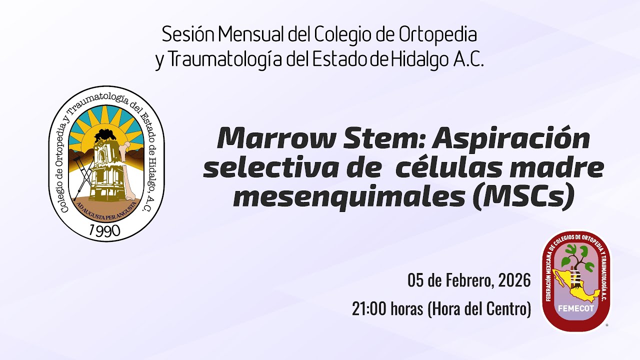 Marrow Stem: Aspiración selectiva de células madre mesenquimales (MSCs)