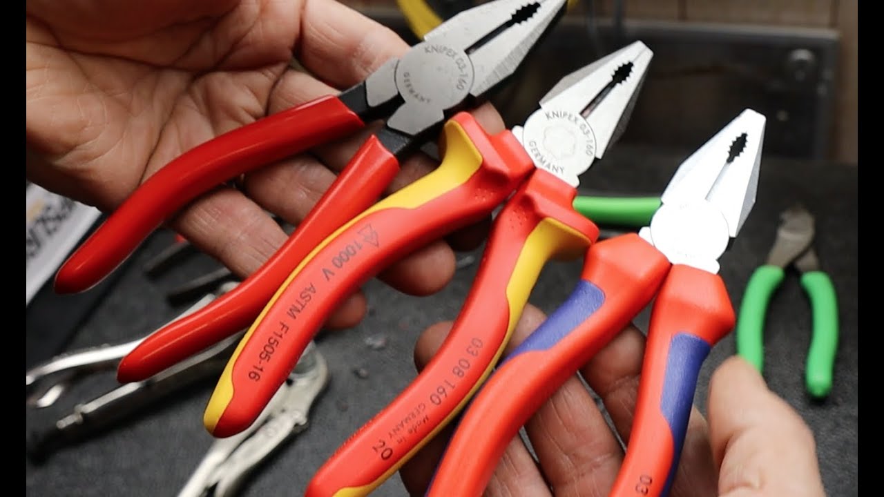 Все три ручки Knipex на одном инструменте. Удобная рукоятка для победы. Что вы предпочитаете?