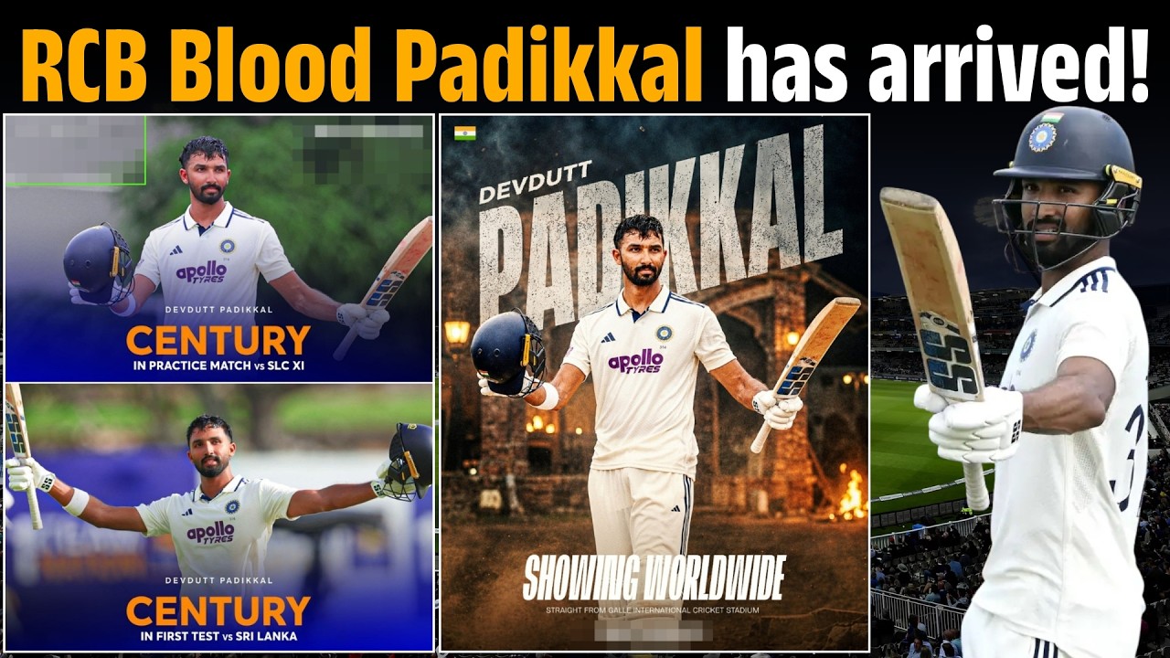Devdutt Padikkal Creates History! First Indian to Score Test Hundred on Independence Day.