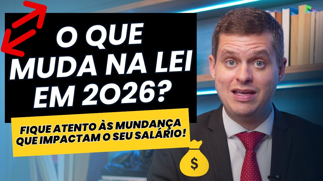 LEI TRABALHISTA 2026: imposto de renda, FGTS, insalubridade, periculosidade e trabalho em feriados!