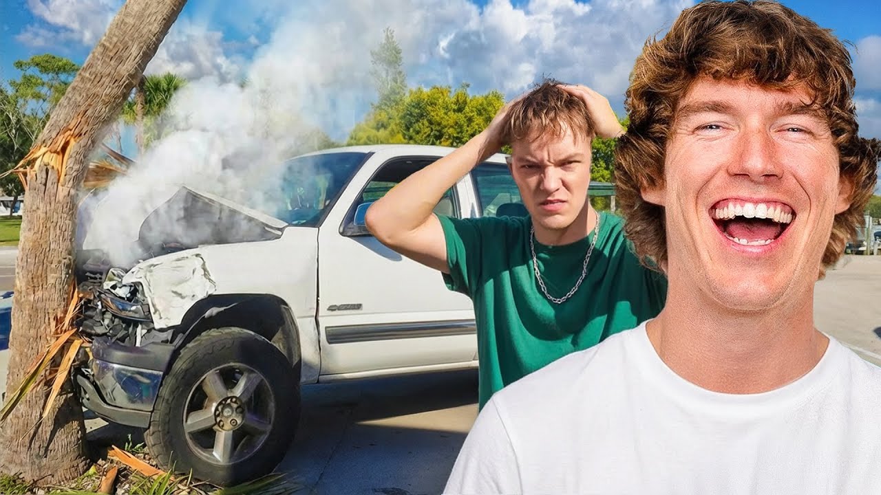I Crashed My Fan's Truck!