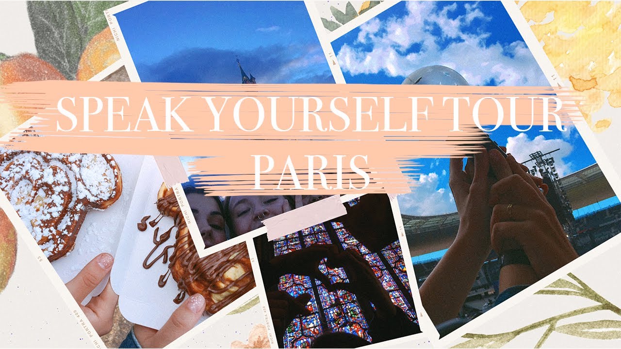 VLOG PARIS + SPEAK YOURSELF TOUR | Julia Compton