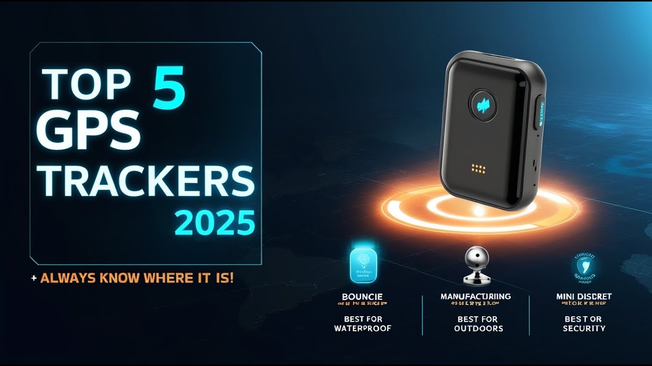 TOP 5 Best GPS Trackers 2025! (Feature tease + specificity)