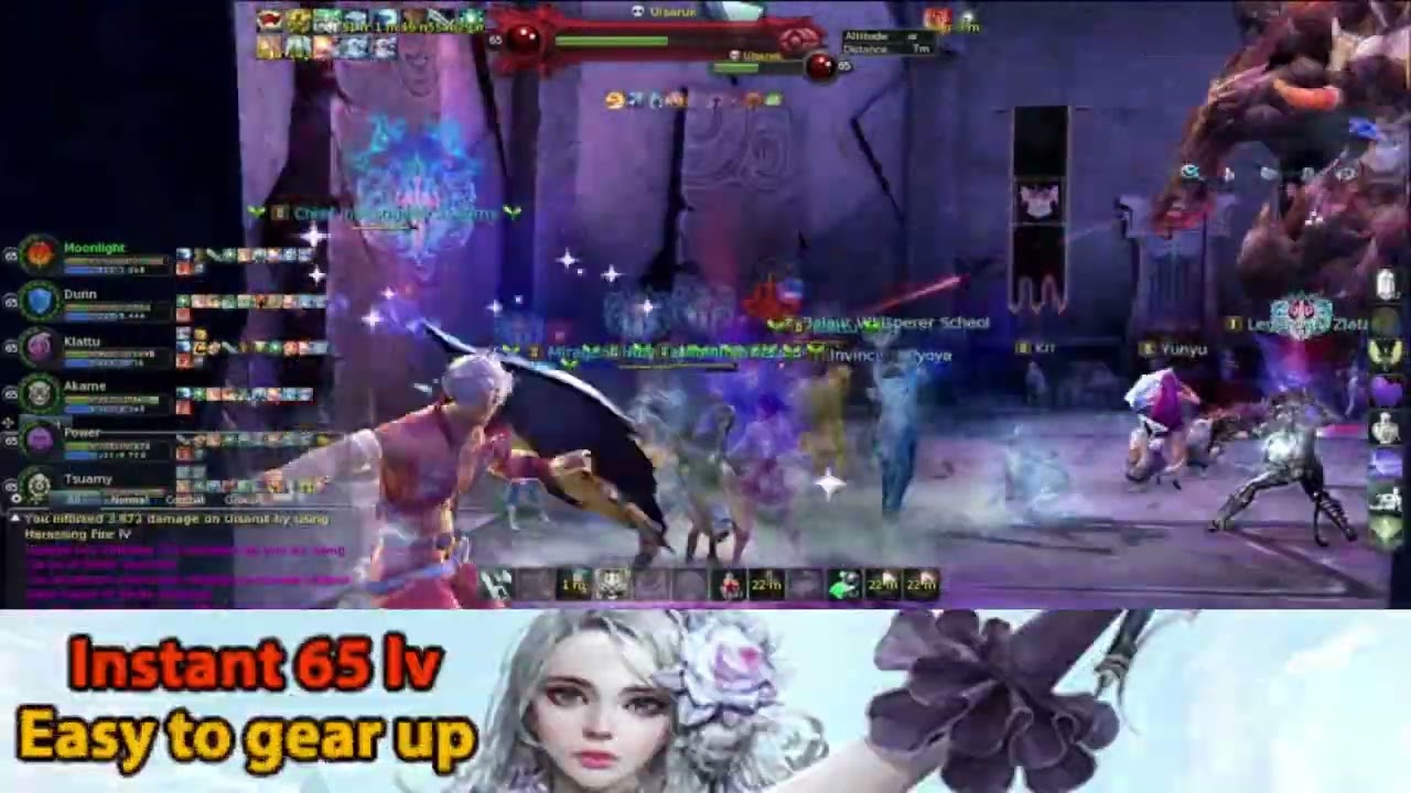 Elyos capturing Pradeth - Global Aion