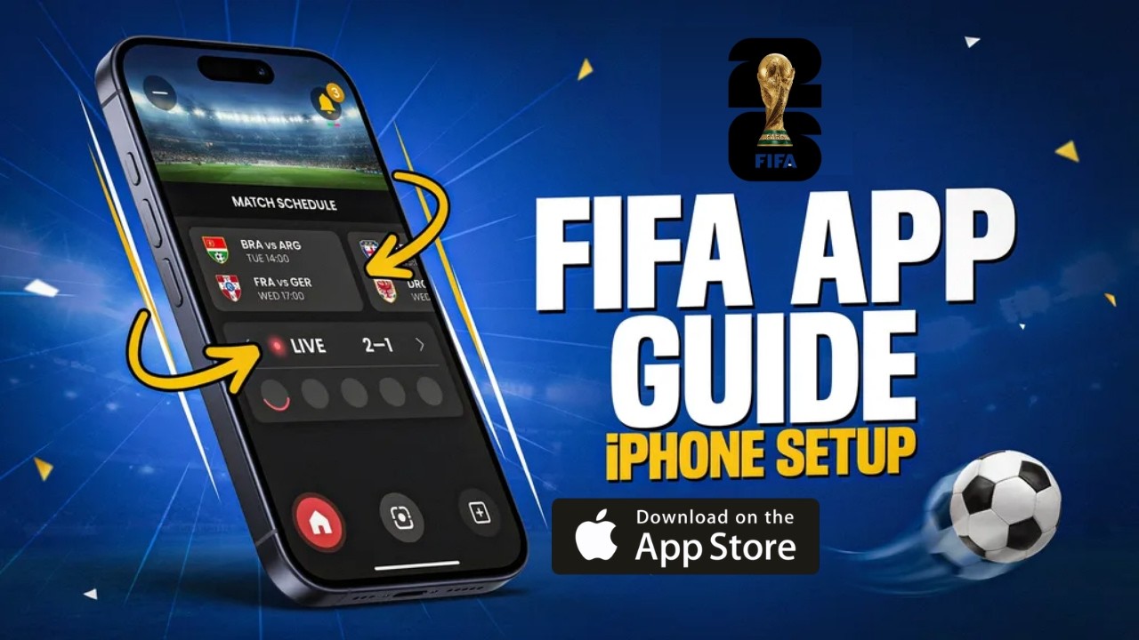 How to Use FIFA Official App for World Cup 2026 on iPhone