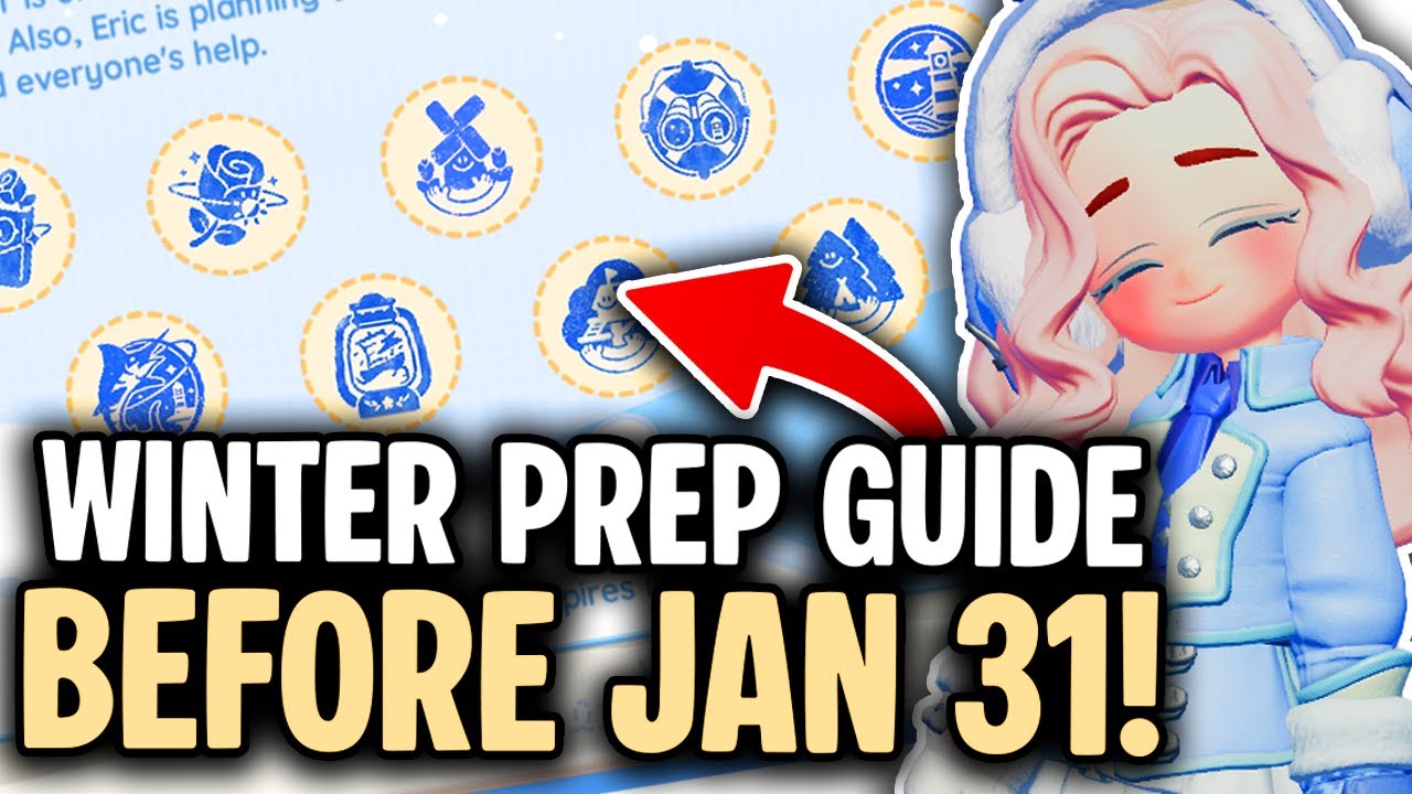 HEARTOPIA Winter Prep Phase 1 & 2 Walkthrough Before January 31st! 🩵