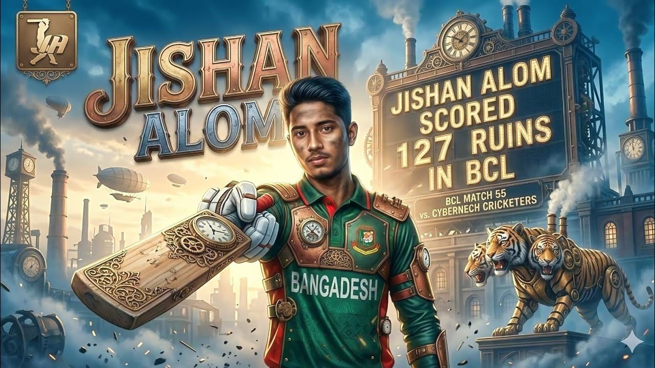 Jishan Alom scored 127 runs in BCL 2026|Jishan Alom the future talent|BCL 2026|Fahim Sahad Ovi 