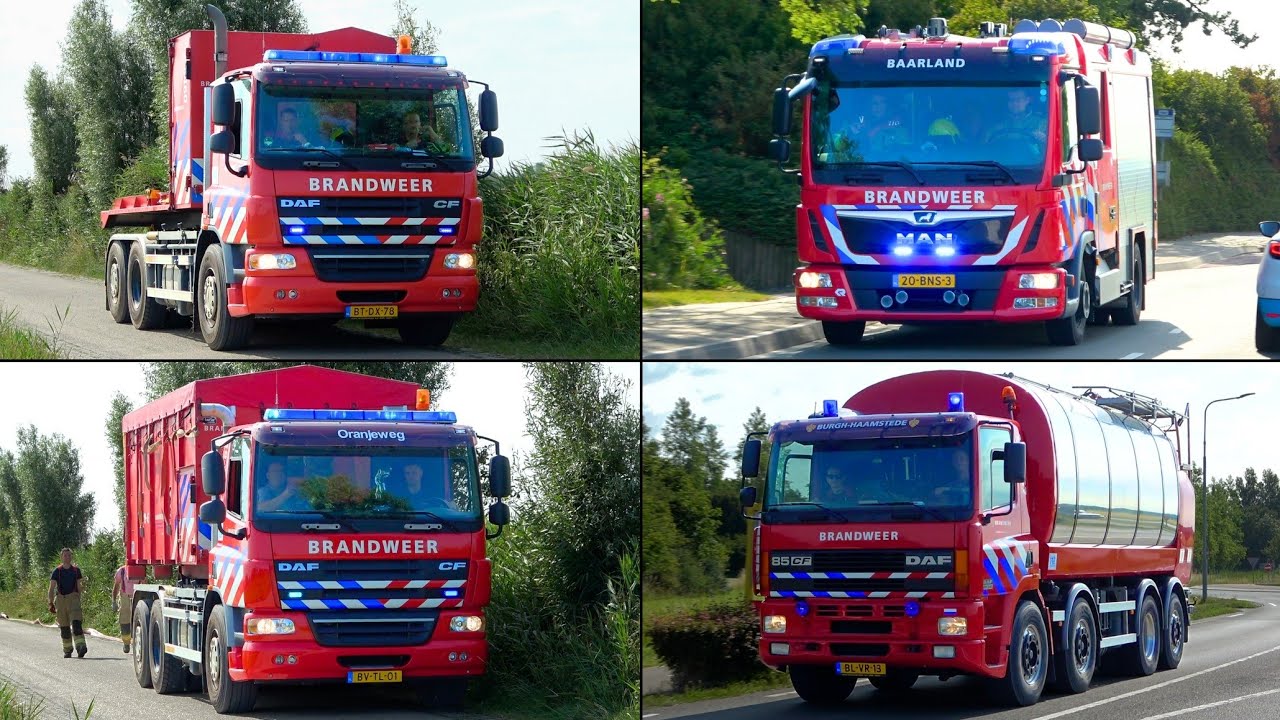 [GRIP 1] Brandweer massaal ingezet voor zeer grote brand in Zwembad De Parel in Domburg!