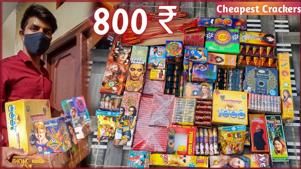 CHEAPEST DIWALI STASH IN JUST 1000 | CHEAPEST CRACKERS | CRACKER TESTING 2021 | DIWALI 2021 #indore