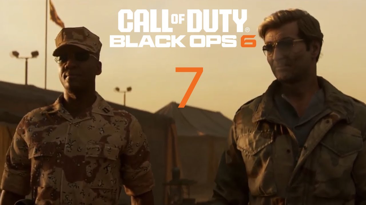 Let's Play Call of Duty black Ops 6 Part 7 The Desert Fox
