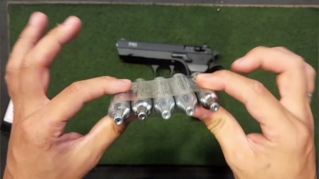 Review da P45 Airgun Co2 da KWC