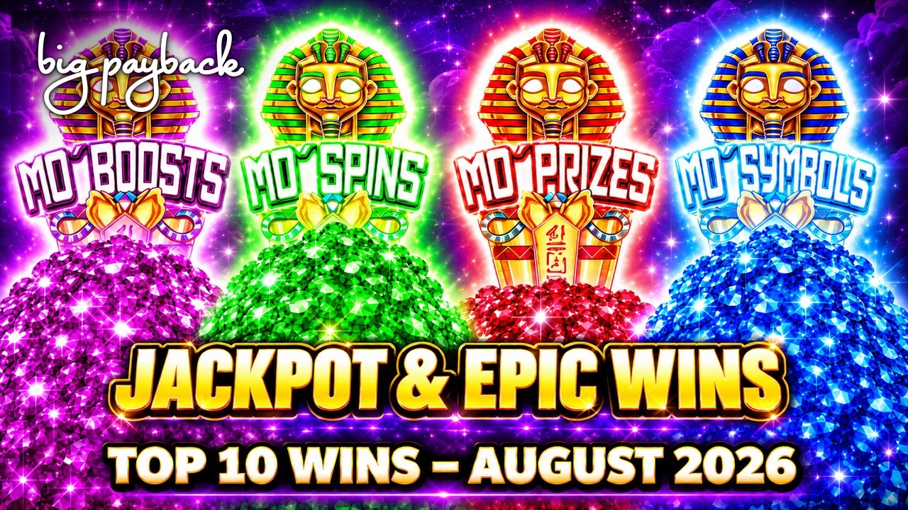 🏆 JACKPOT & EPIC! TOP 10 SLOT WINS &ndash; August 2026!