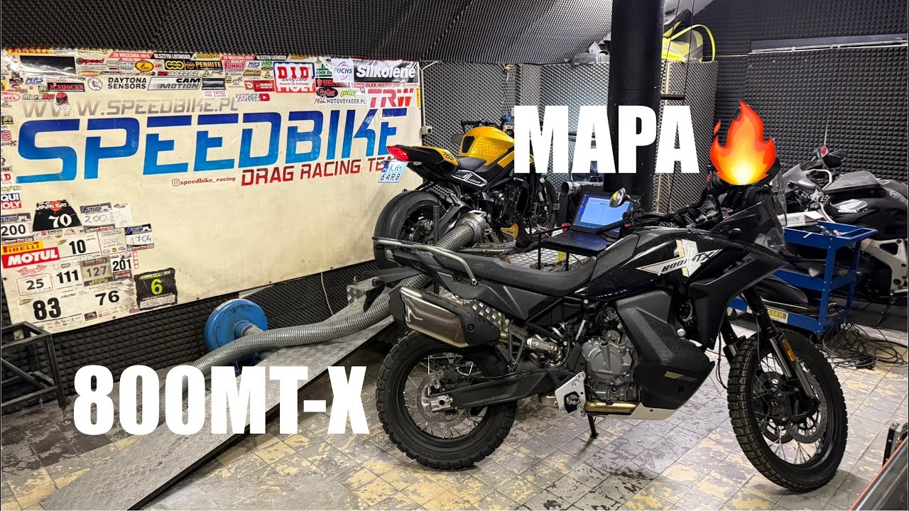 Zrobiliśmy mapę w 800MT-X CFMOTO. Mototune SpeedBike. Gdzie moduł? Co z częściami? Mtx 800 cf moto