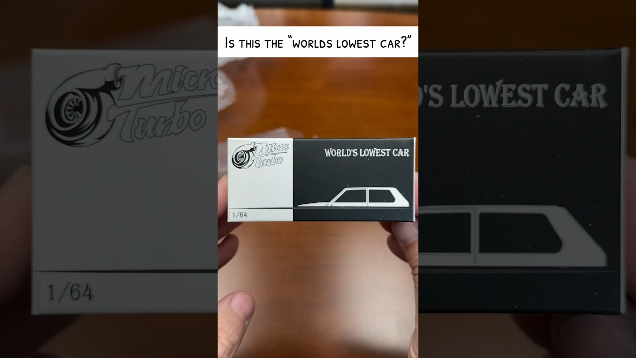 The Worlds Lowest Car!! The Fiat Panda by Carmagheddon! #Opening