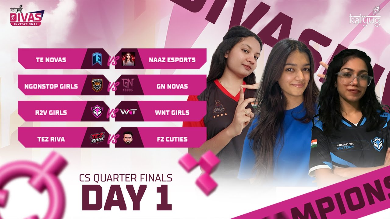 Free Fire Max KALYUG DIVAS INVITATIONAL Quarter Finals | CS MODE