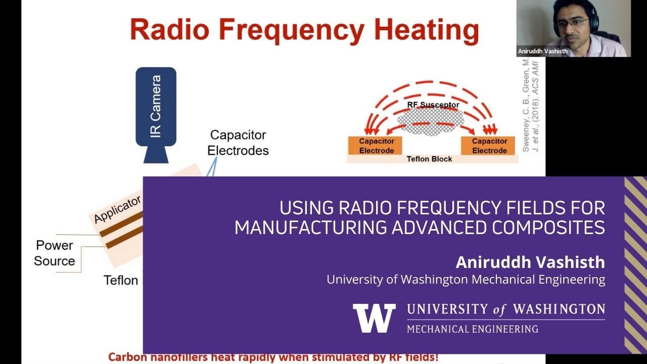 Using RF for Manufacturing Advanced Composites - Aniruddh Vashisth (University of Washington)