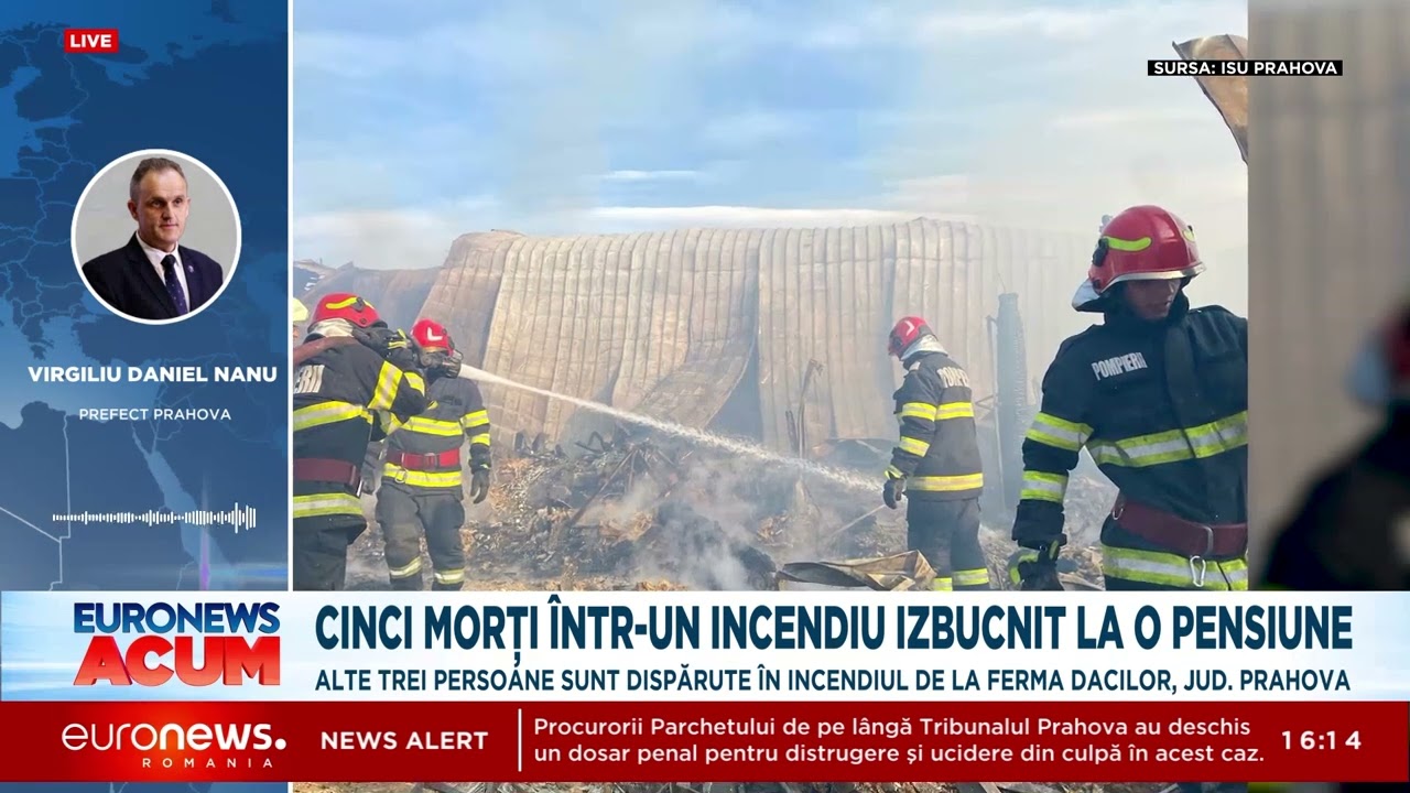Prefectul de Prahova: Știm că pensiunea avea autorizație de construcție