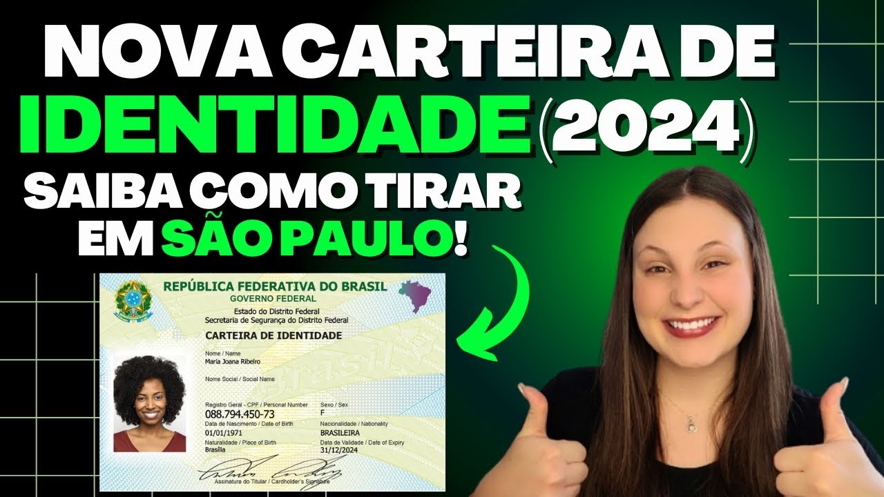 Como tirar a Nova CARTEIRA de IDENTIDADE em S&Atilde;O PAULO: Novo RG - Passo a passo