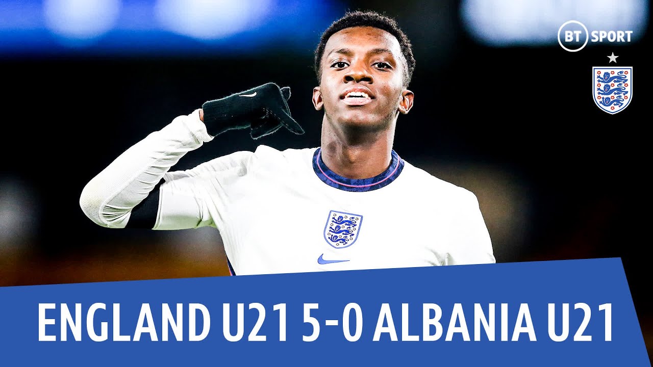 England U21 vs Albania U21 (5-0) | European U21 Qualifying Highlights