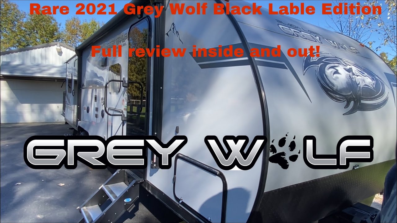 BRAND NEW Toy Hauler! - 2021 Forest River Cherokee Grey Wolf 27RRBL (Black Label Edition)