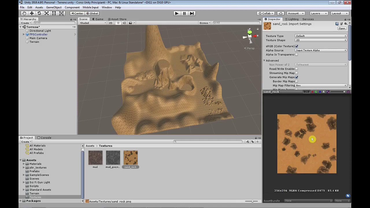 Unity Tutorial - Terreno e Heightmap