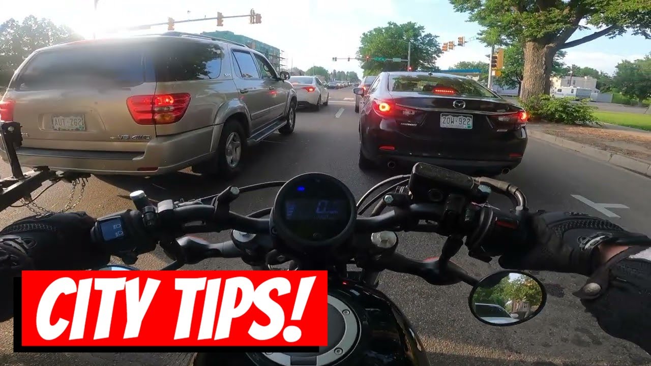 How To Ride A Motorcycle In City Traffic