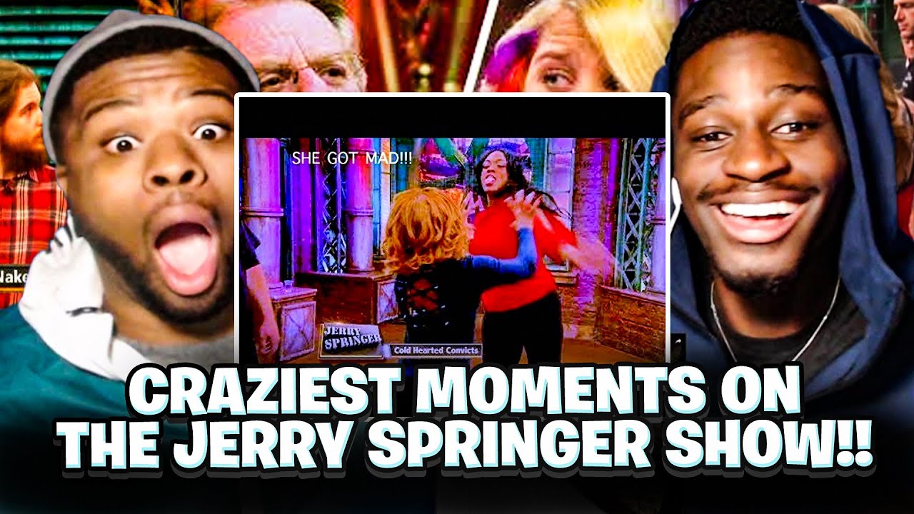 BabanTheKidd FIRST TIME reacting to Jerry Springer Best Moments!! One of us wins $$