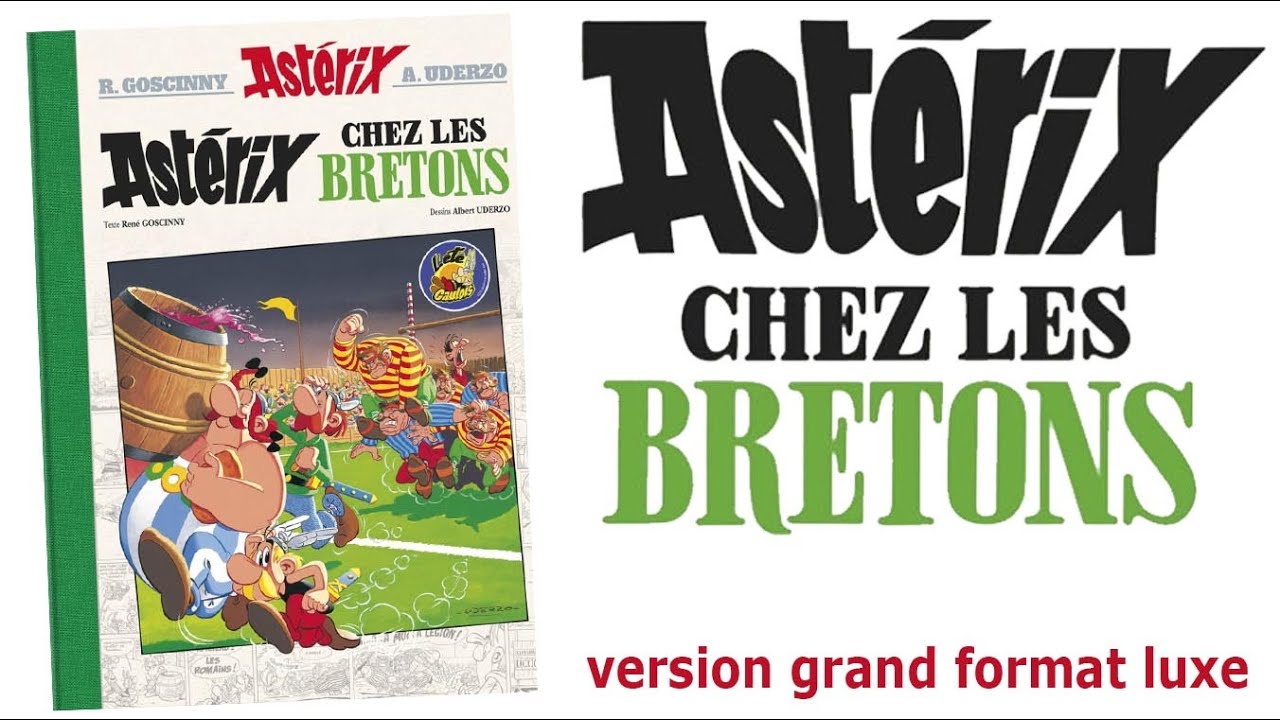 Astérix chez les bretons version Luxe  grand format