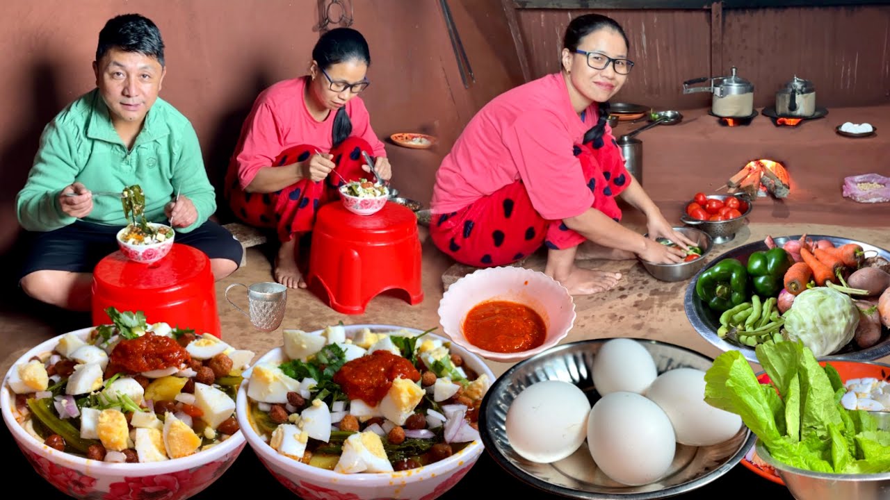 Darjeeling Village Winter Recipe: Hot & Spicy Veg Thukpa Recipe || How to Make Thukpa at Home