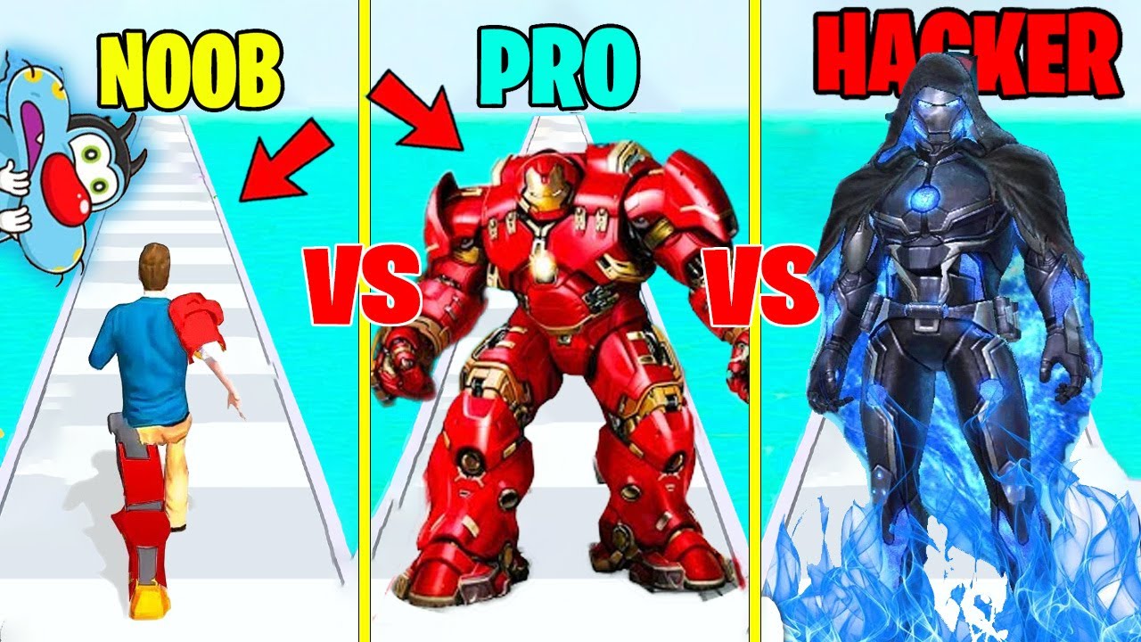 SHINCHAN & CHOP PRINT IRONMAN SUIT WITH FRANKLIN TO BECOME STRONGEST IN IRON SUIT 3D l NOOB VS PRO V