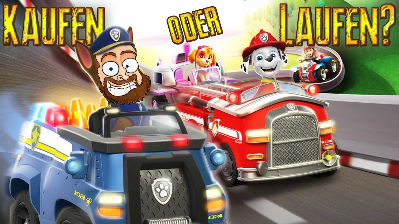 PAW PATROL GRAND PRIX - Kaufen oder Laufen?  |  schroff (an)gezockt