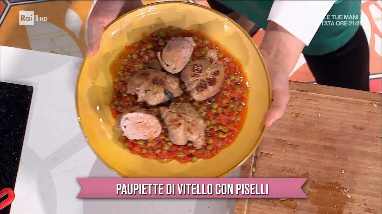 Paupiette di vitello con piselli - È sempre mezzogiorno 17/03/2022