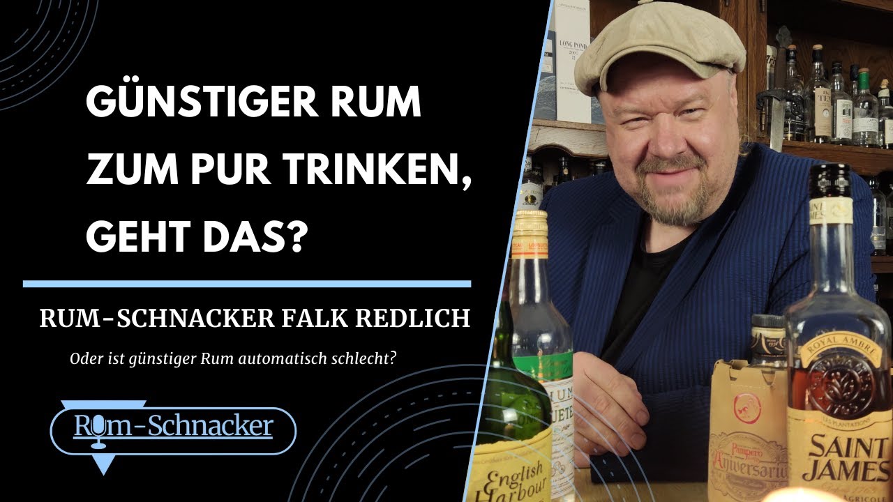 s22e39 G&uuml;nstiger Rum Zum Pur Trinken, Geht Das? | Rum-Schnacker #Shorts